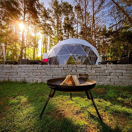 Hotel Glamping Pod Orlem Cedynia Esterno foto