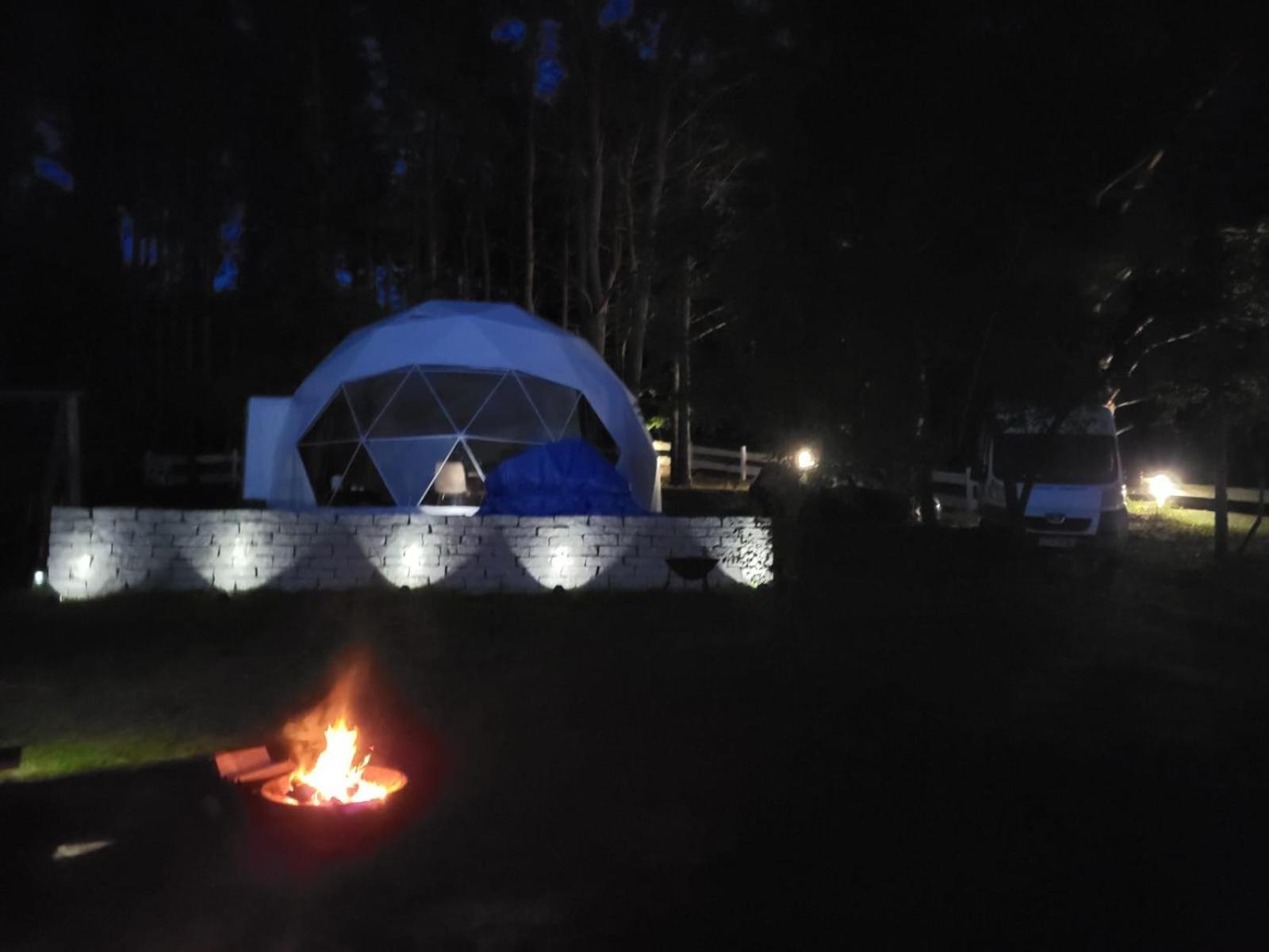 Hotel Glamping Pod Orlem Cedynia Esterno foto