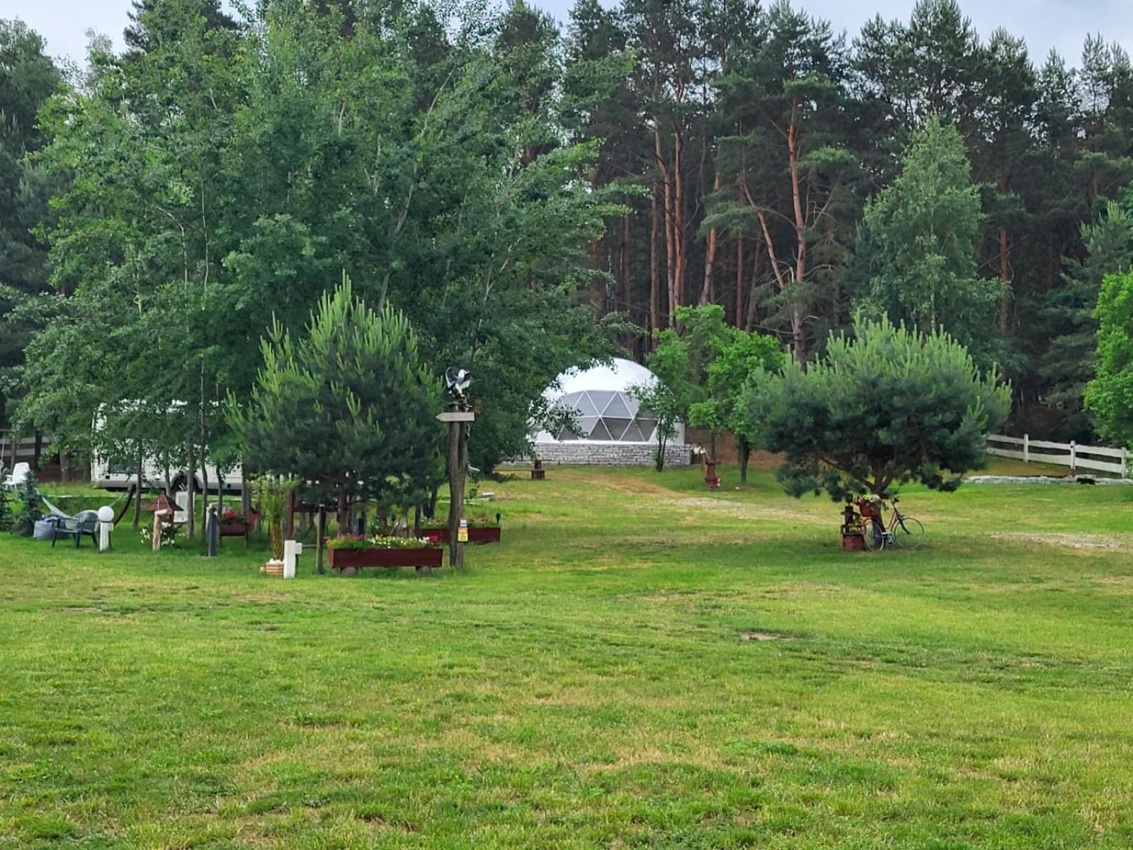 Hotel Glamping Pod Orlem Cedynia Esterno foto