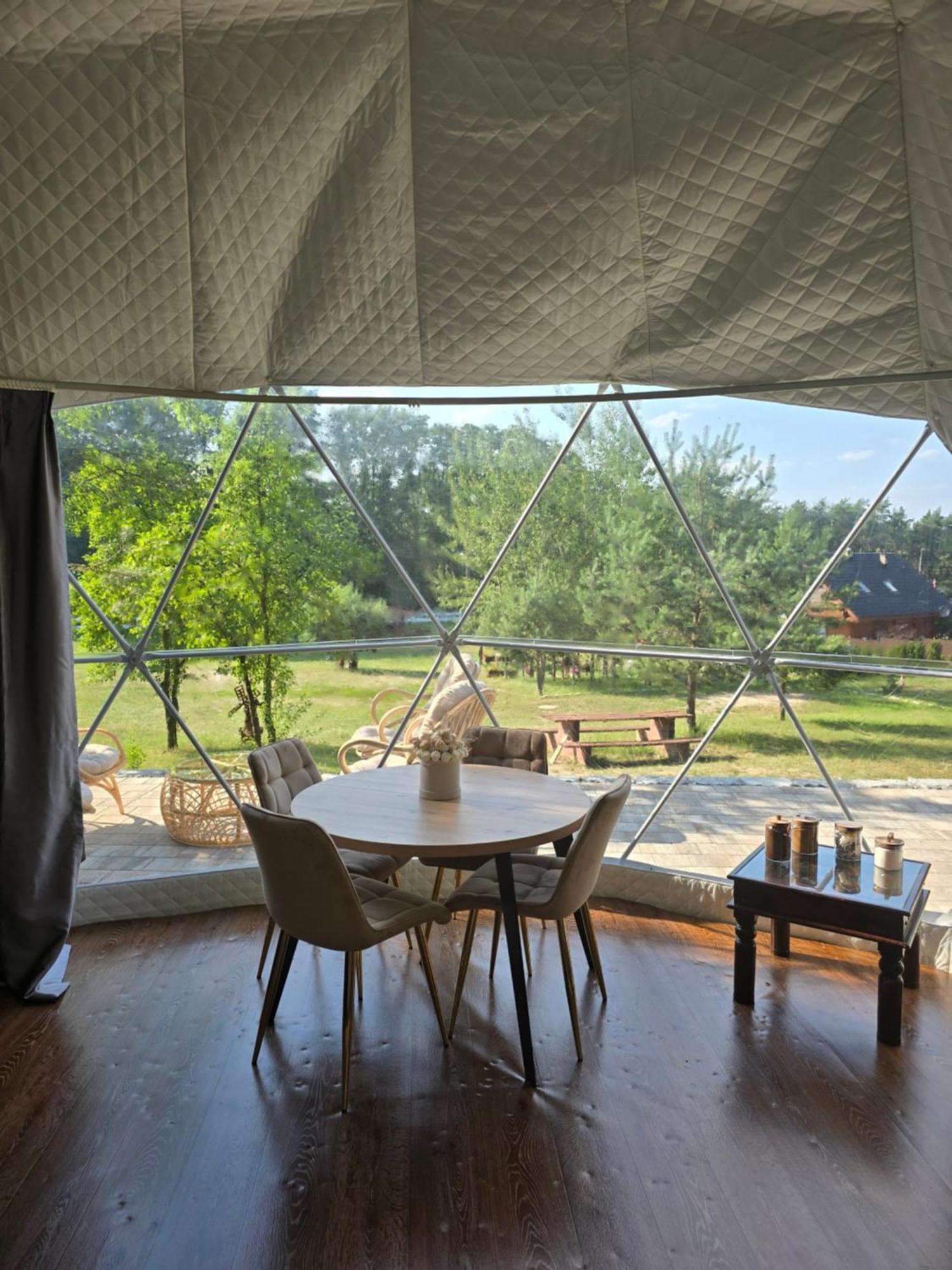 Hotel Glamping Pod Orlem Cedynia Esterno foto