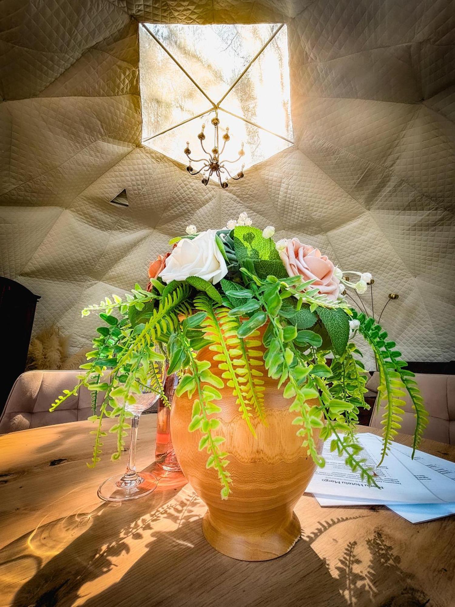 Hotel Glamping Pod Orlem Cedynia Esterno foto