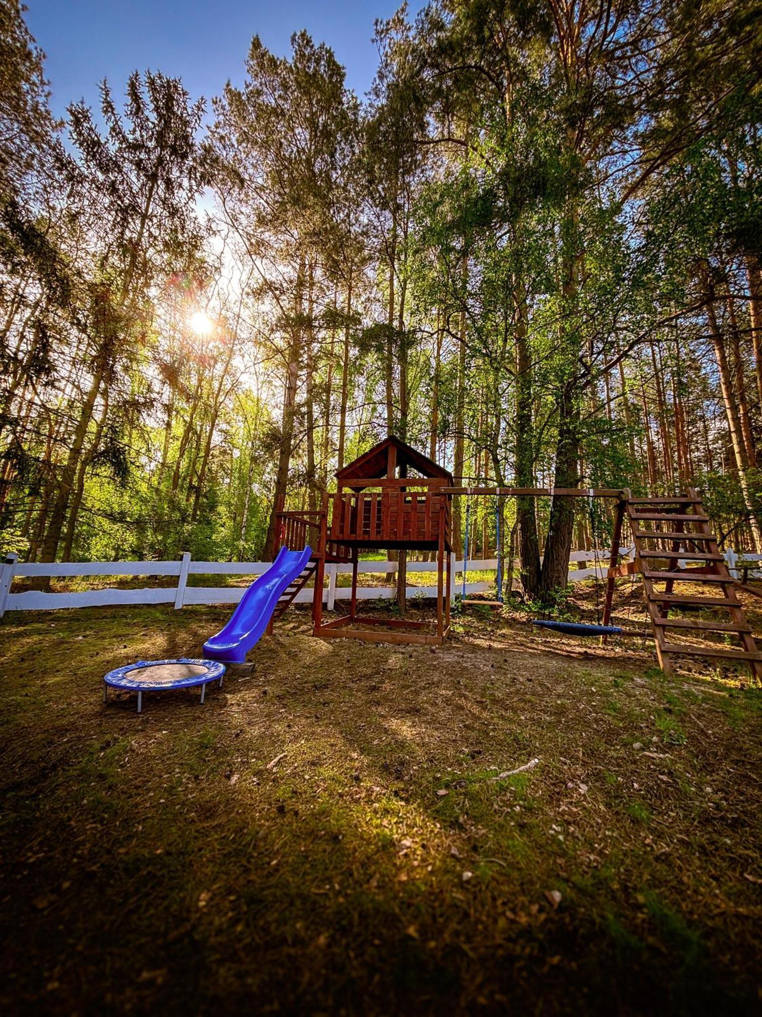 Hotel Glamping Pod Orlem Cedynia Esterno foto